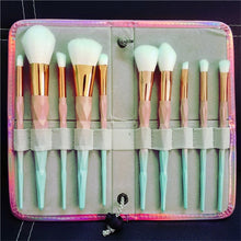 Load image into Gallery viewer, 10/7 Pcs Diamond Cosmetic Makeup Brushes Set!