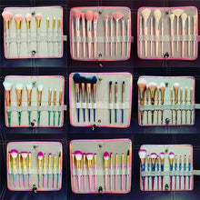 Load image into Gallery viewer, 10/7 Pcs Diamond Cosmetic Makeup Brushes Set!