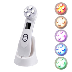 Face Skin EMS Meso-Therapy Electroporation RF Radio Frequency Facial LED Photon Skin Care Face Lift Device!