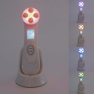 Face Skin EMS Meso-Therapy Electroporation RF Radio Frequency Facial LED Photon Skin Care Face Lift Device!