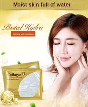 Load image into Gallery viewer, Bioaqua Korean 24K Gold Collagen Facial Mask Crystal Gold Collagen For Skin Cleaning Treatment!