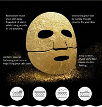 Load image into Gallery viewer, Bioaqua Korean 24K Gold Collagen Facial Mask Crystal Gold Collagen For Skin Cleaning Treatment!