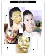 Load image into Gallery viewer, Bioaqua Korean 24K Gold Collagen Facial Mask Crystal Gold Collagen For Skin Cleaning Treatment!