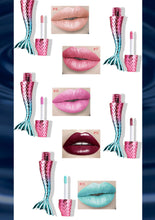 Load image into Gallery viewer, 20 Colors Liquid Crystal Glow Mermaid Lip Gloss Laser Holographic!