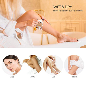 Mini Handheld Painless Laser Hair Remover Device For Face and Body Waterproof.