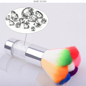 1pc New Fashion High Quality Professional Nail Art Dust Remover Brushes Rhinestone Makeup Brush!