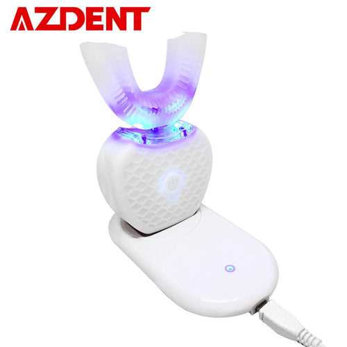 360 Degrees Intelligent Automatic Sonic Electric Toothbrush Teeth Whitening Device!