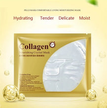 Load image into Gallery viewer, Bioaqua Korean 24K Gold Collagen Facial Mask Crystal Gold Collagen For Skin Cleaning Treatment!