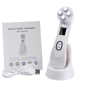 Face Skin EMS Meso-Therapy Electroporation RF Radio Frequency Facial LED Photon Skin Care Face Lift Device!