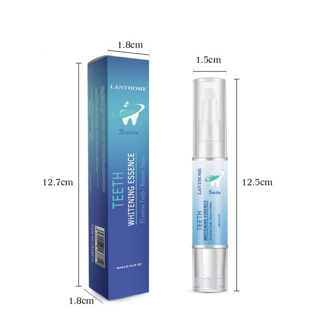 LANBENA 4ml Dental Lab Gel Teeth Whitening Pen with Teeth Whitening Strips!