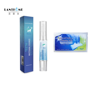 LANBENA 4ml Dental Lab Gel Teeth Whitening Pen with Teeth Whitening Strips!