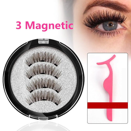 3D/6D Magnetic Eye Lashes natural Looking With Gift Box!