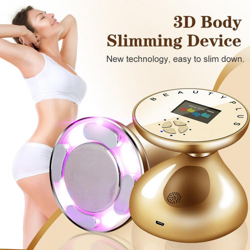 RF LED Ultrasonic Body Slimming Massager Skin Lifting Rejuvenation Fat Burner Anti Cellulite Device!