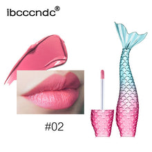 Load image into Gallery viewer, 20 Colors Liquid Crystal Glow Mermaid Lip Gloss Laser Holographic!