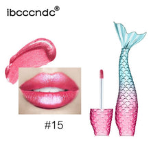 Load image into Gallery viewer, 20 Colors Liquid Crystal Glow Mermaid Lip Gloss Laser Holographic!